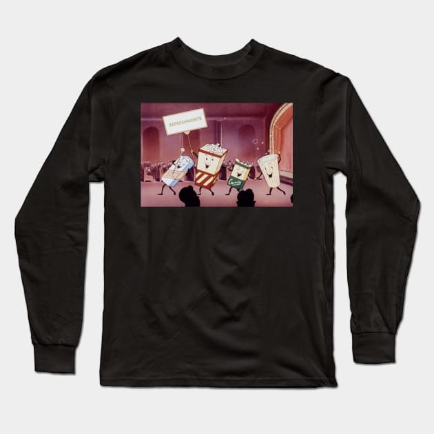 Let's All Go to the Lobby! Long Sleeve T-Shirt by MovieFunTime